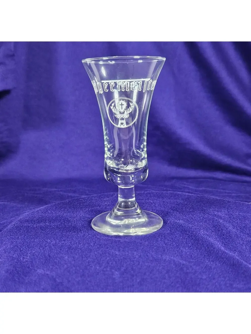 Jägermeister Stemmed Shot Glass Deer Logo Cordial Schnapps Glass Barware